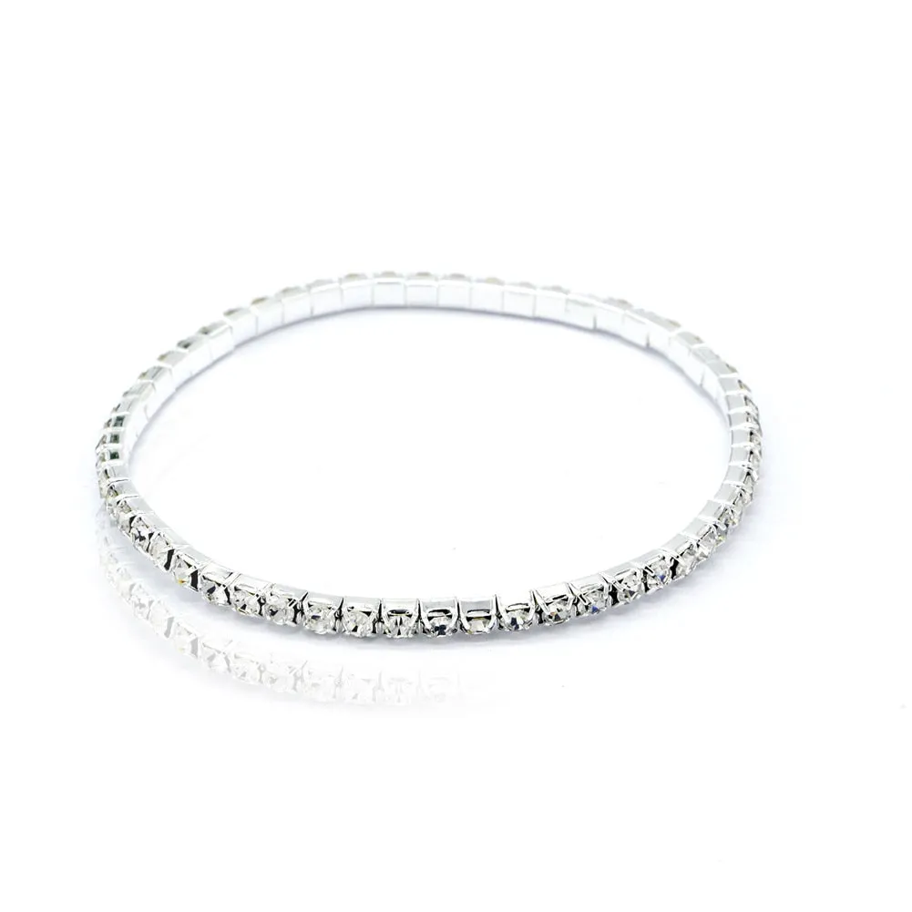 1-5 Rows Anklet chain Crystal Chain