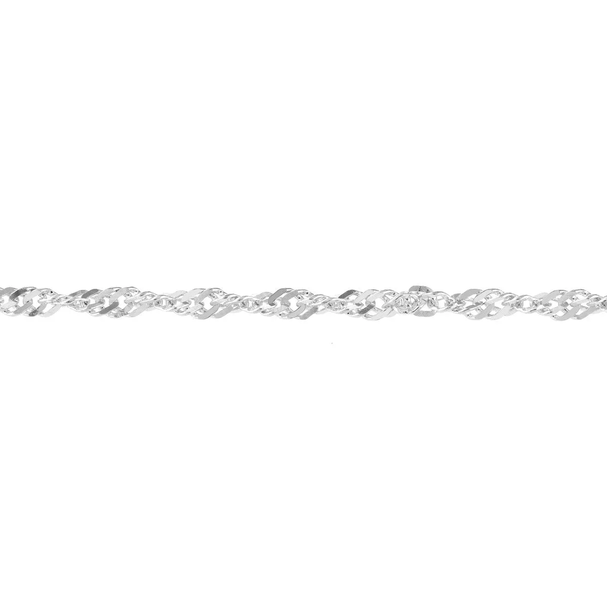 14K Gold Singapore Chain Adjustable Anklet