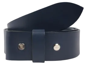 1.75 Inch (45mm) Blue Belt Strap for Removable Buckles Chicago Screws