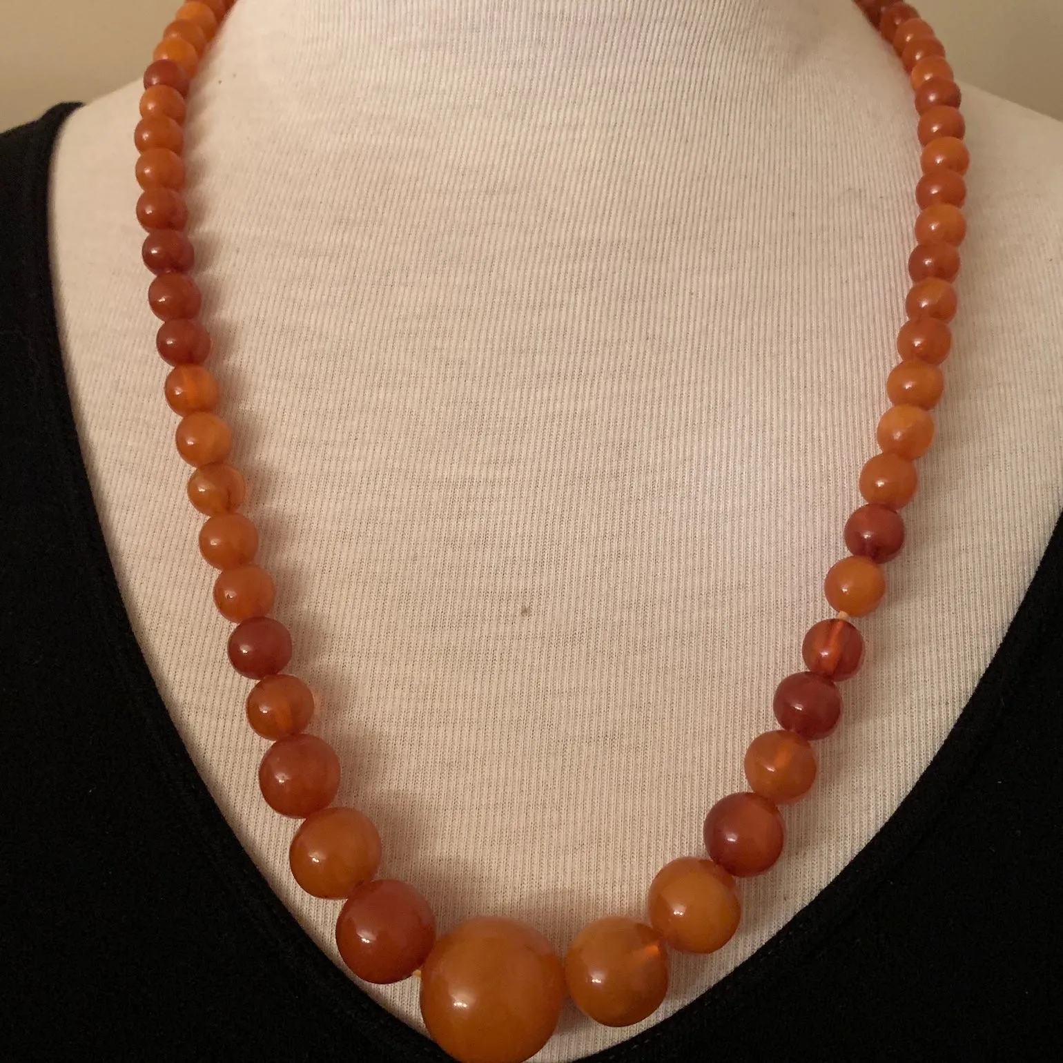 1920's Baltic Amber Necklace