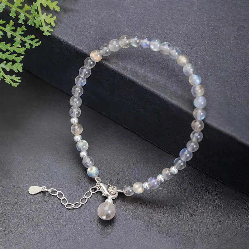 925 Silver Moonstone Bracelet