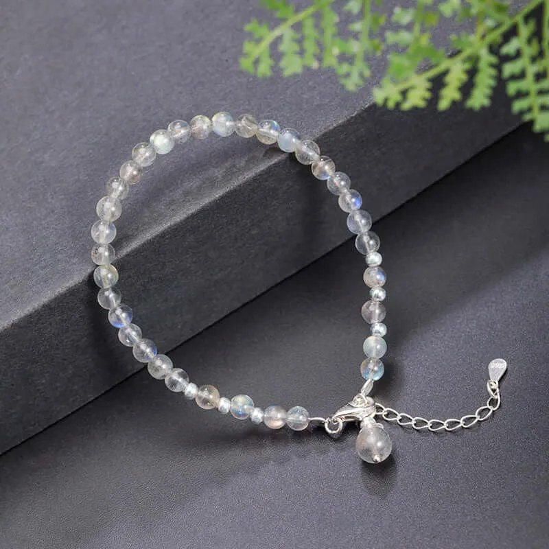 925 Silver Moonstone Bracelet