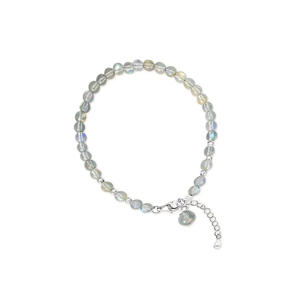 925 Silver Moonstone Bracelet