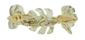 Abalone Palm Bangle Bracelet