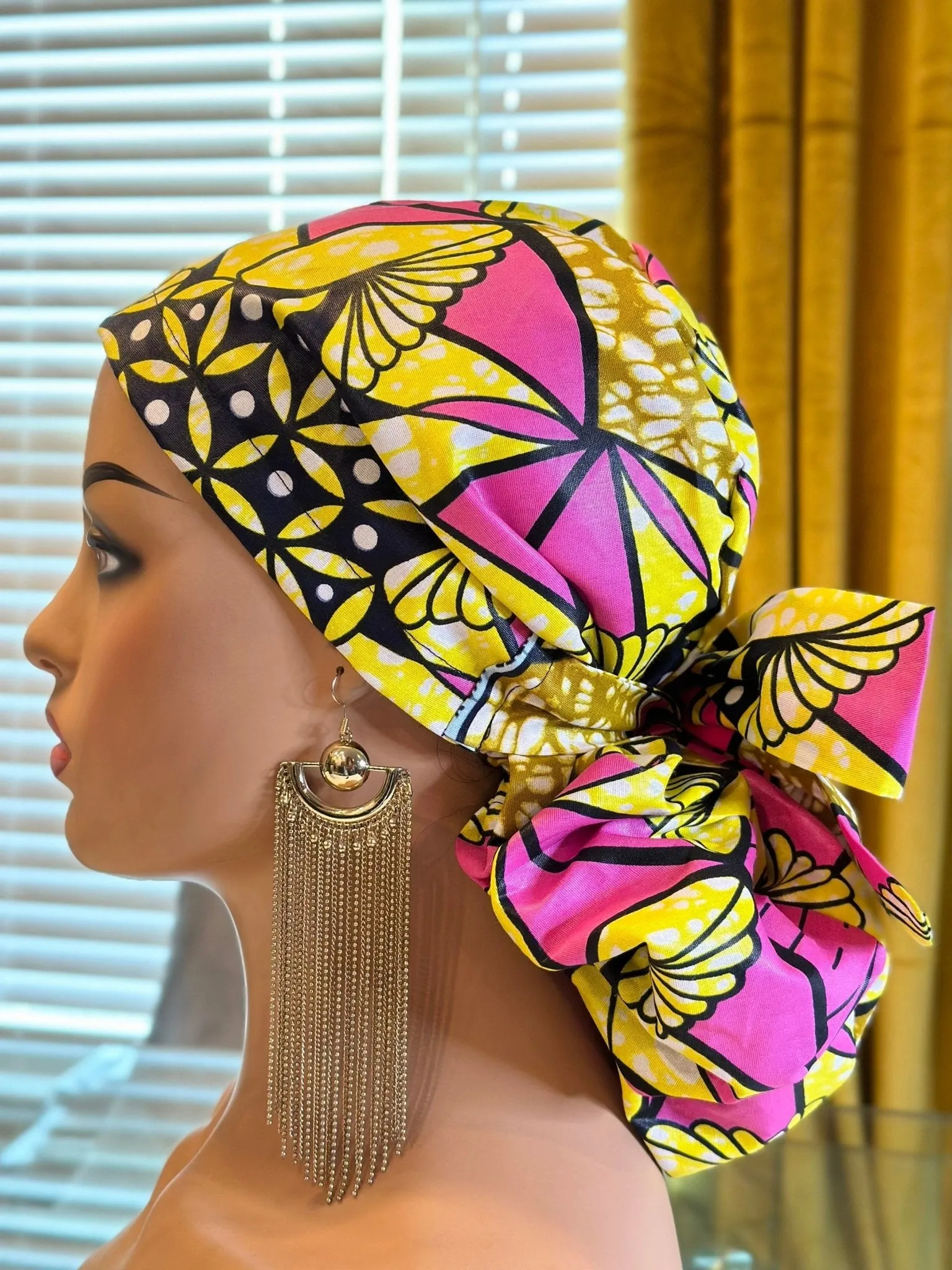 Adunni Satin Lined Scrub Cap