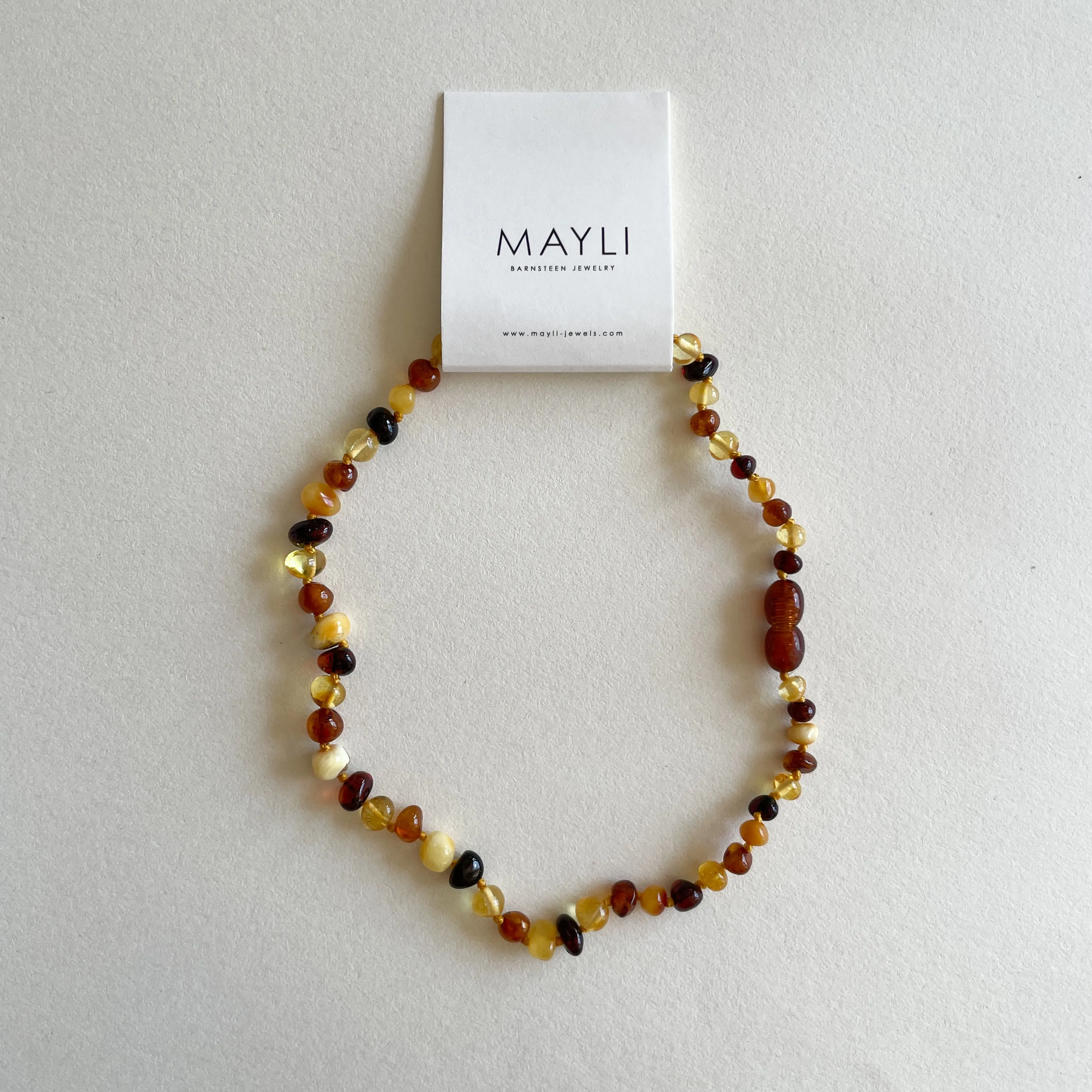 Amber Toddler Necklace