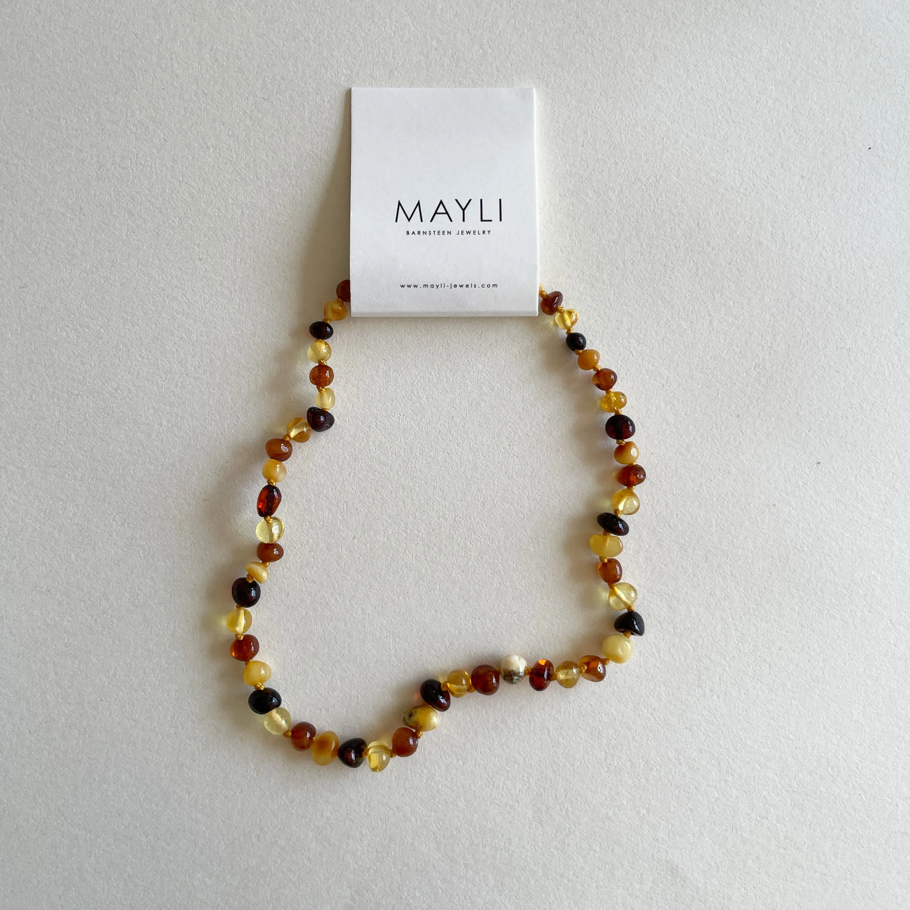 Amber Toddler Necklace
