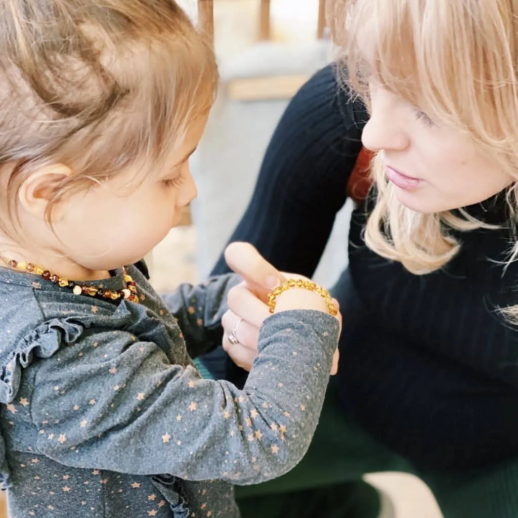 Amber Toddler Necklace