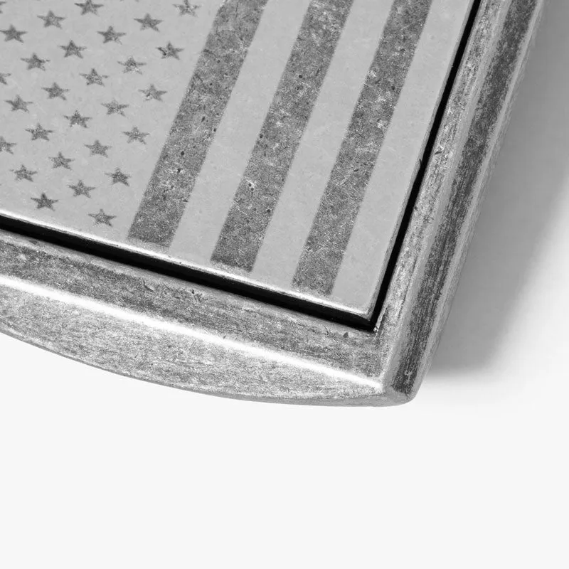 American Flag Buckle