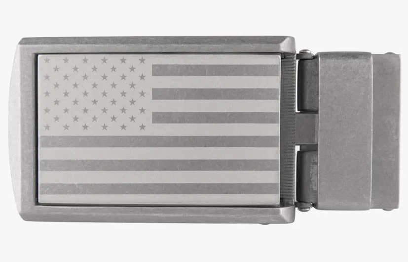 American Flag Buckle