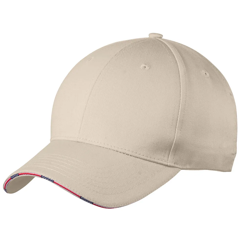 Americana Flag Sandwich Cap