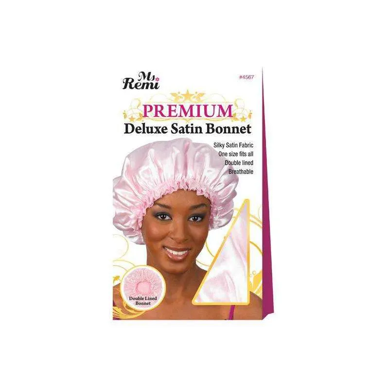 ANNIE #04567 MS. REMI Deluxe Satin Bonnet [ASSORTED COLOR]