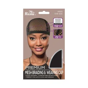 ANNIE Mesh Braiding & Weaving cap [Black] #04693