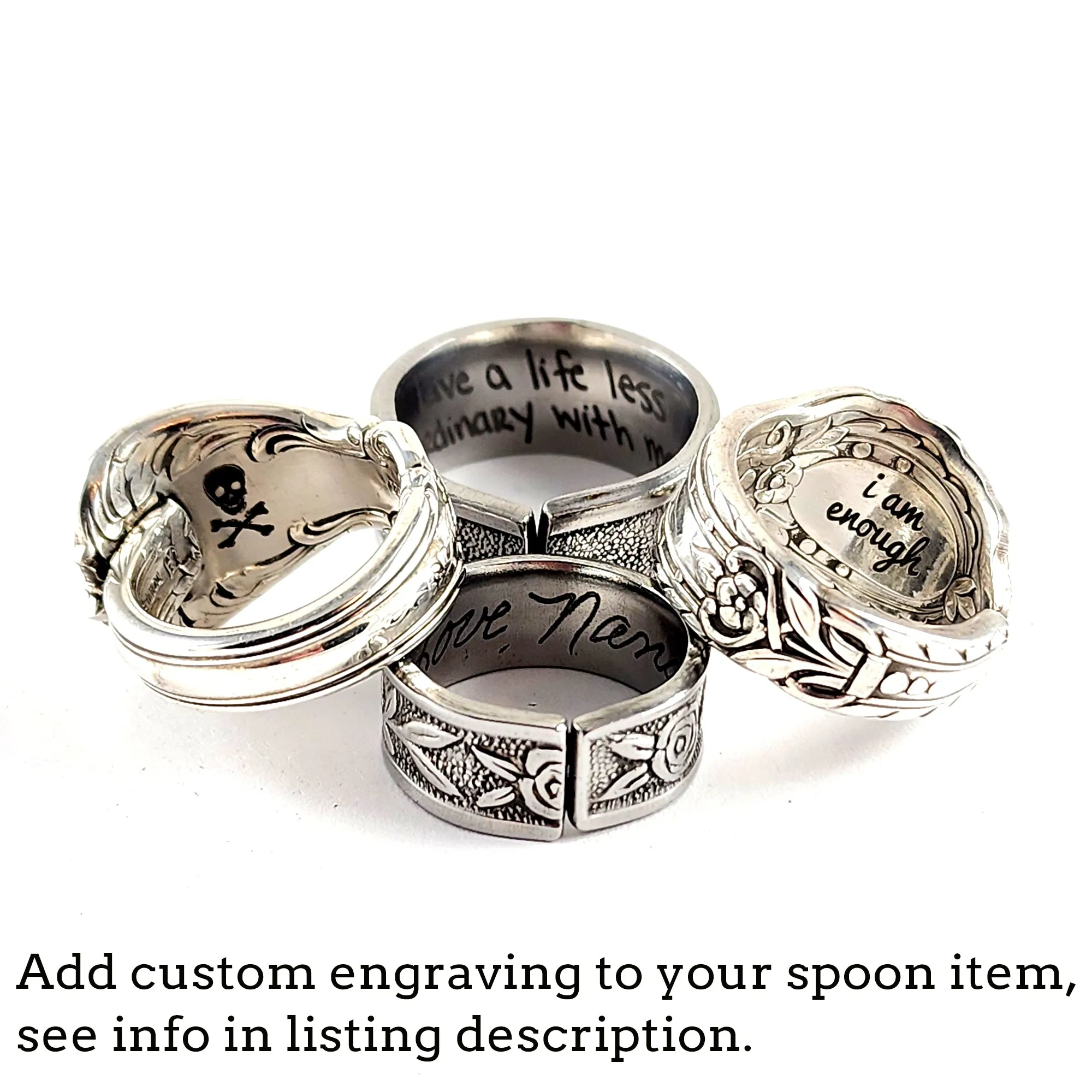 Antique Valsodo Italian Filigree Spoon Ring