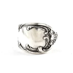 Antique Valsodo Italian Filigree Spoon Ring