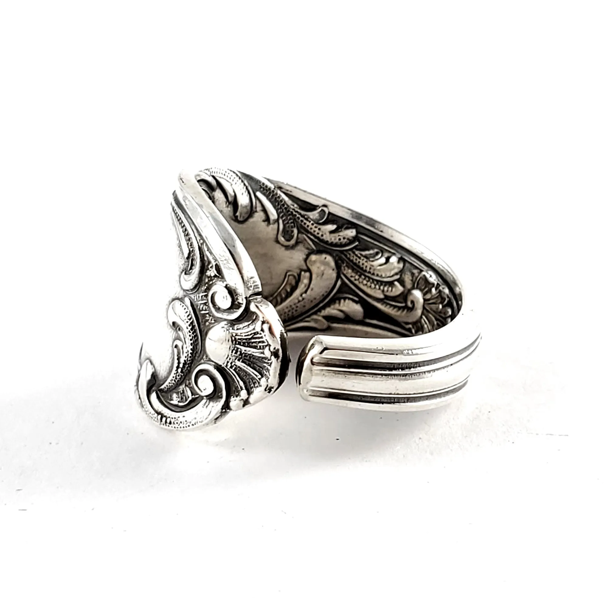 Antique Valsodo Italian Filigree Spoon Ring
