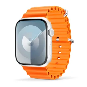Apple Watch (38/40/SE/41/42mm) Epico Ocean Silikone Rem - Orange