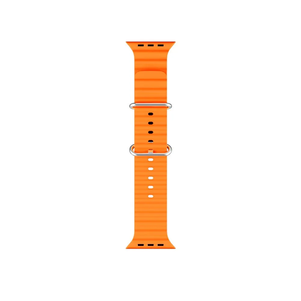 Apple Watch (38/40/SE/41/42mm) Epico Ocean Silikone Rem - Orange
