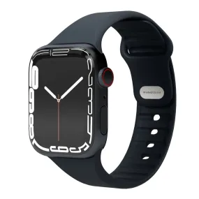 Apple Watch (38/40/SE/41/42mm) Vonmählen Classic Band 2 Genanvendt Silikone Rem - Blå