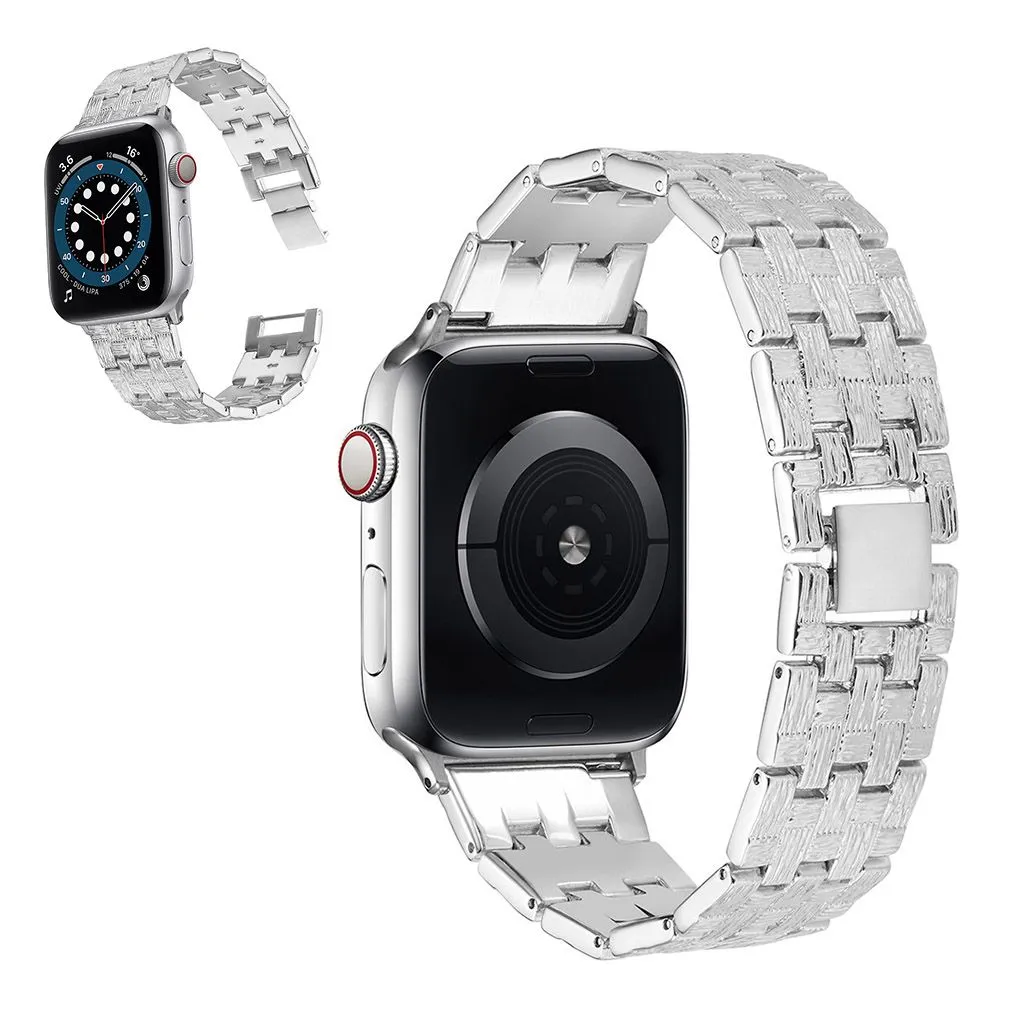 Apple Watch 40mm textured aluminum alloy watch strap - Silver