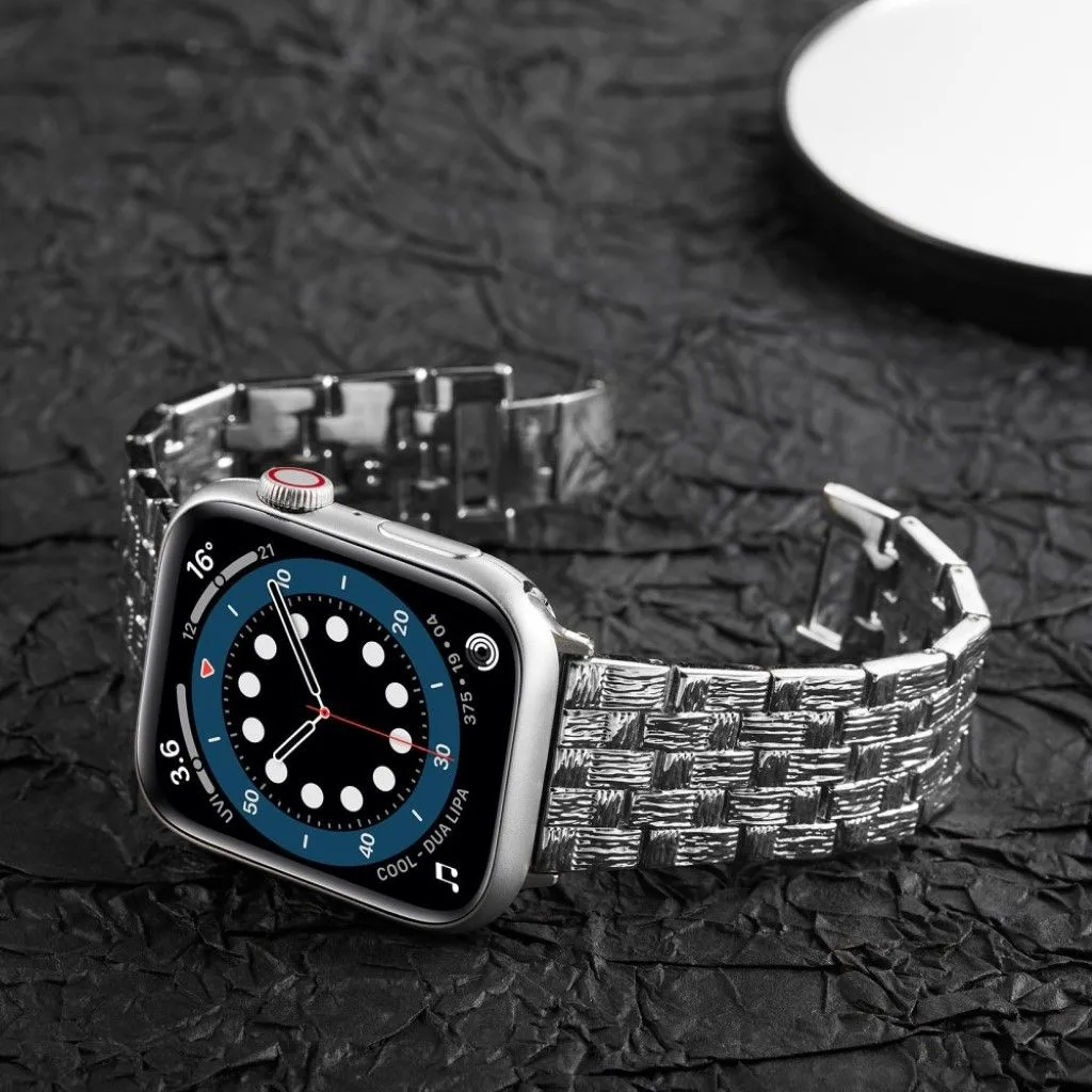 Apple Watch 40mm textured aluminum alloy watch strap - Silver