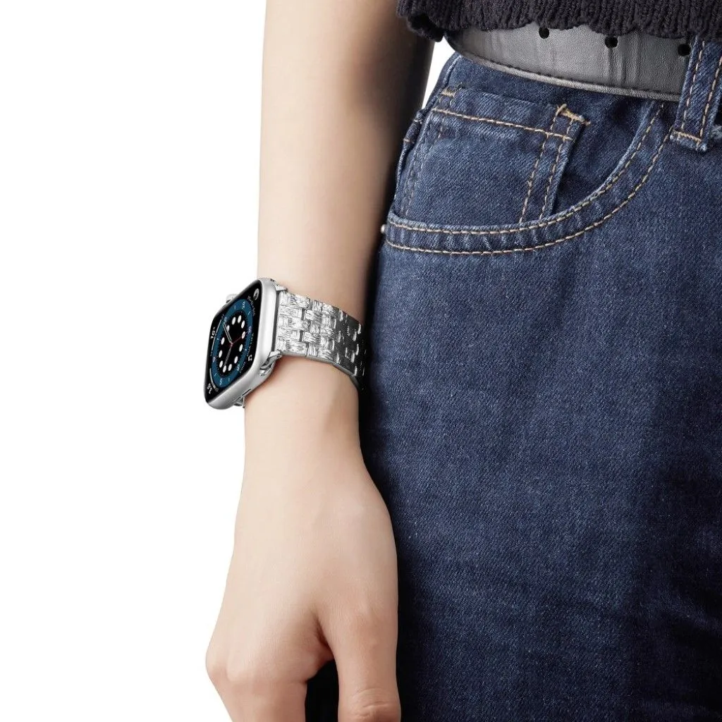 Apple Watch 40mm textured aluminum alloy watch strap - Silver