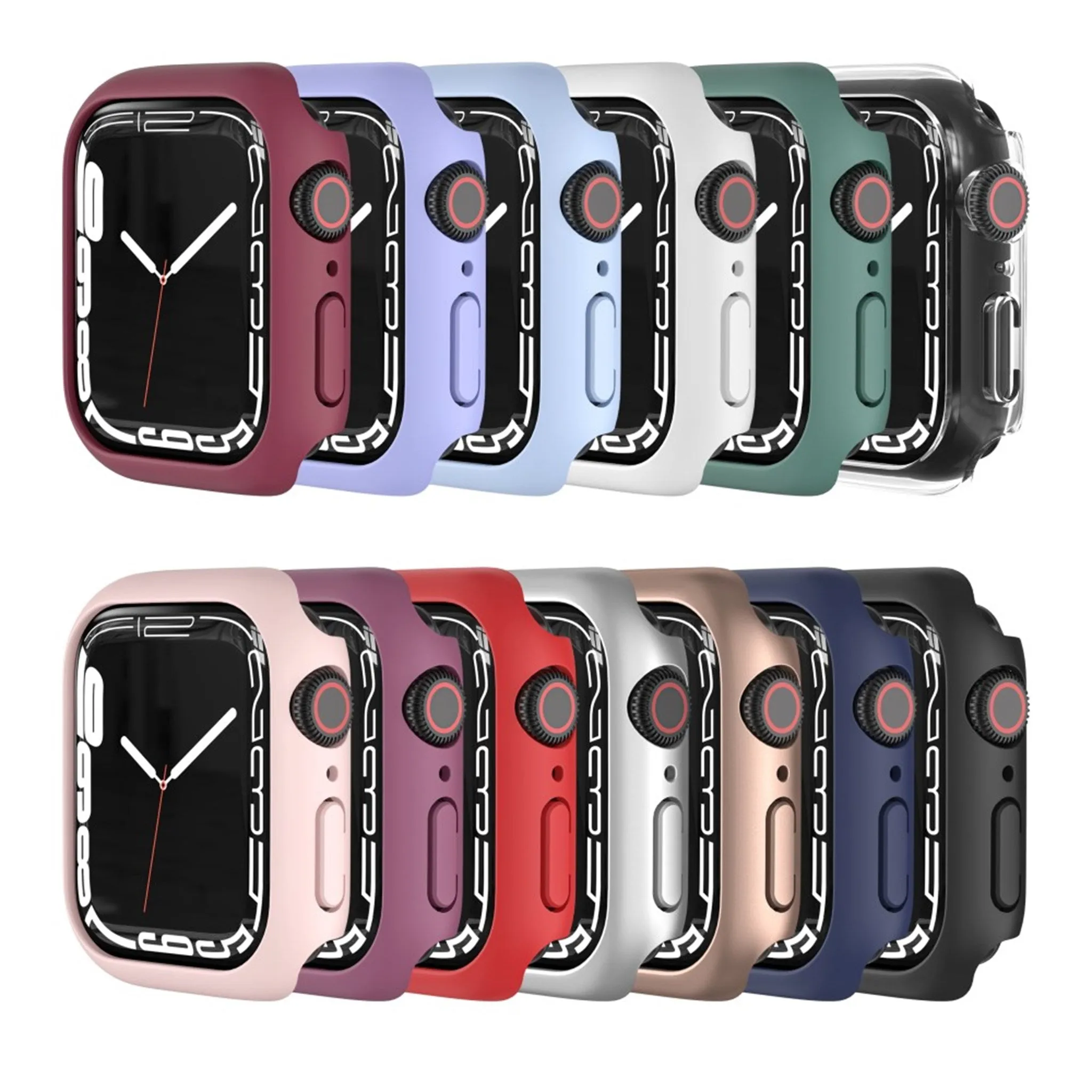 Apple Watch (41mm) elegant frame cover - Light Pink