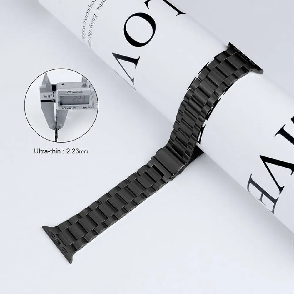 Apple Watch (41mm) ultra-thin stainless steel watch strap - Black