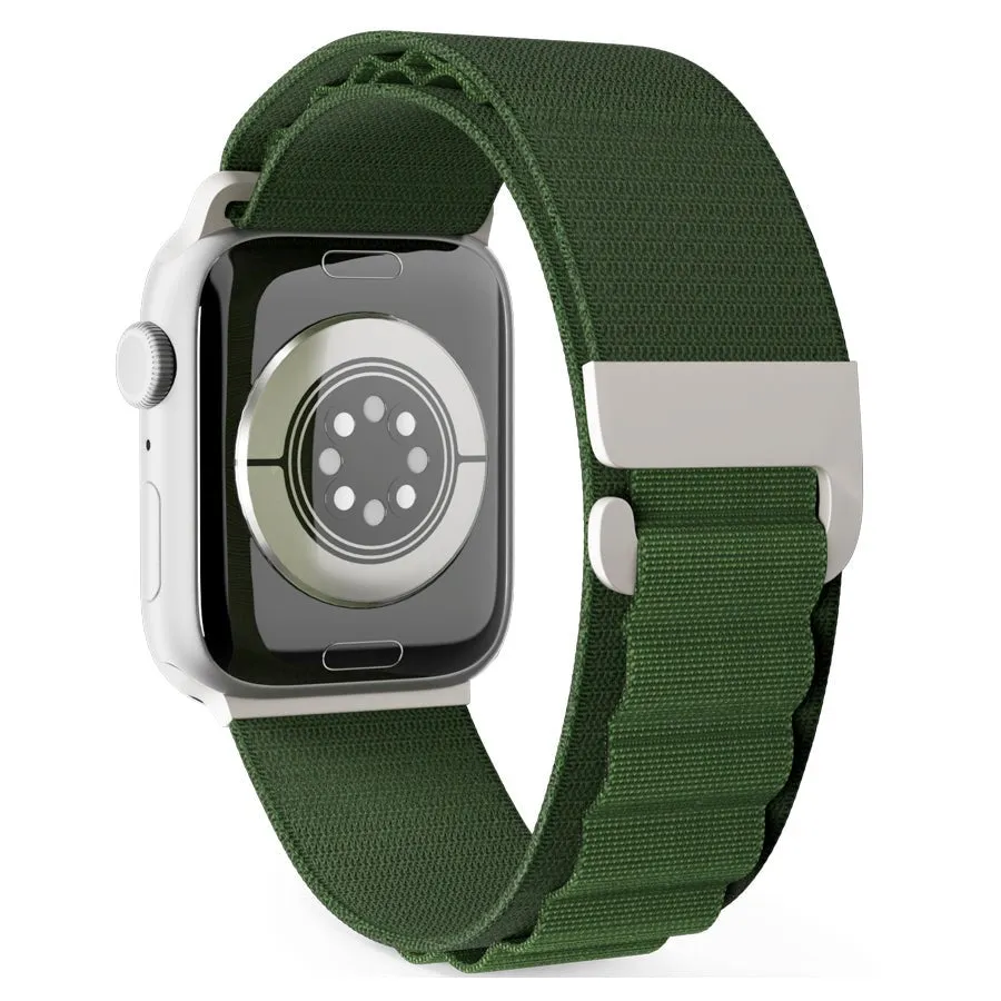 Apple Watch (42/44/SE/45/46/49mm) Epico Alpine Strap - Grøn