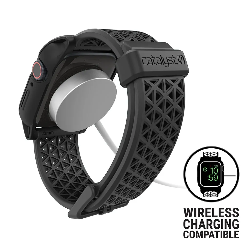 Apple Watch Series 9/8/7, 41mm/45mm - Drop Proof, Active Defense Case   Sport Band