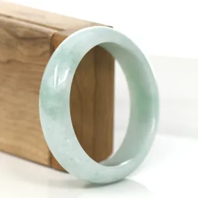 Baikalla Natural Lavender- Green Jadeite Jade Bangle Bracelet (57.68mm) #847