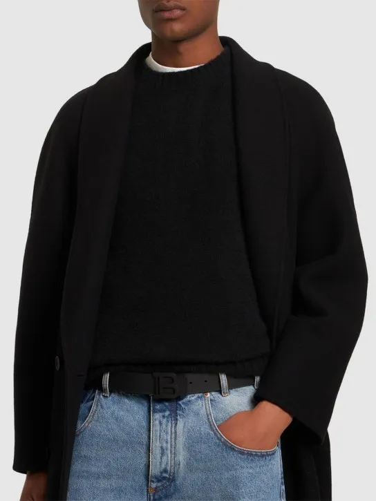 Balmain   3.5cm Leather belt 