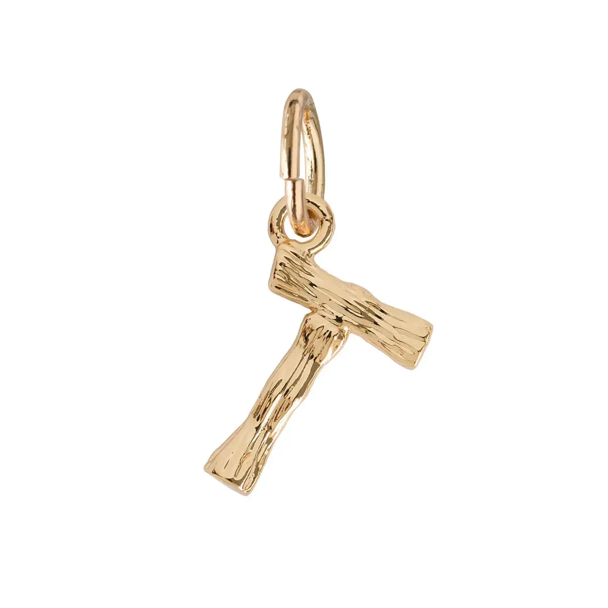 Bamboo Letter Pendant