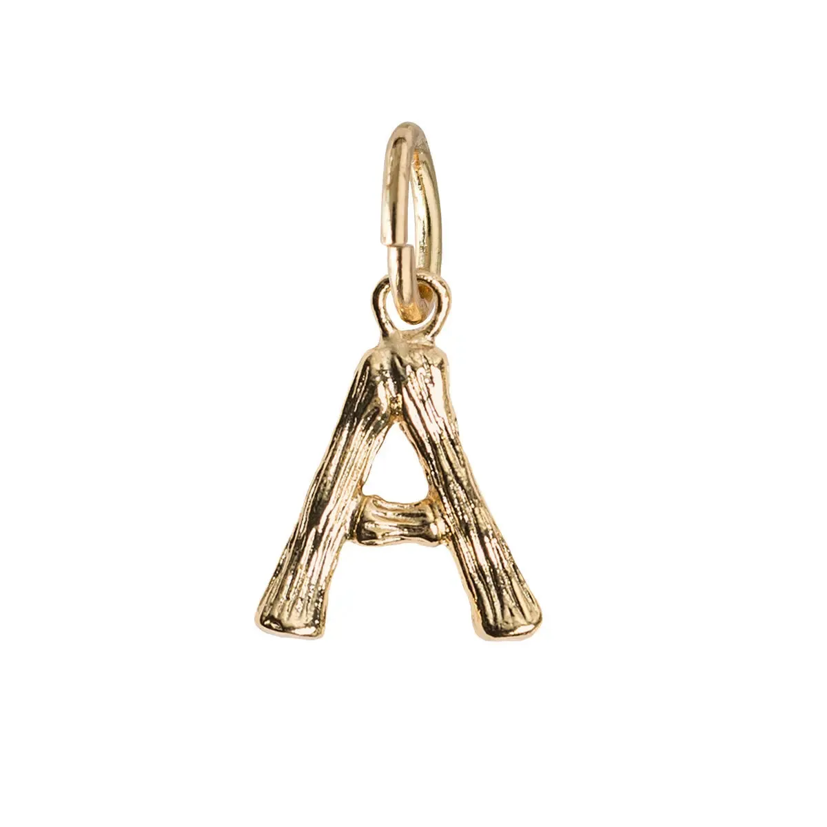 Bamboo Letter Pendant