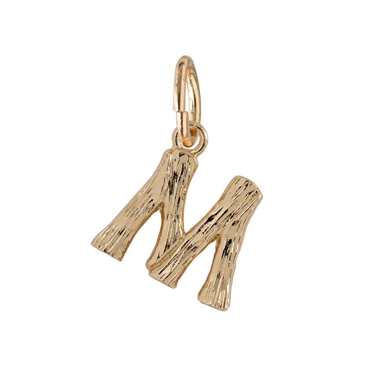 Bamboo Letter Pendant