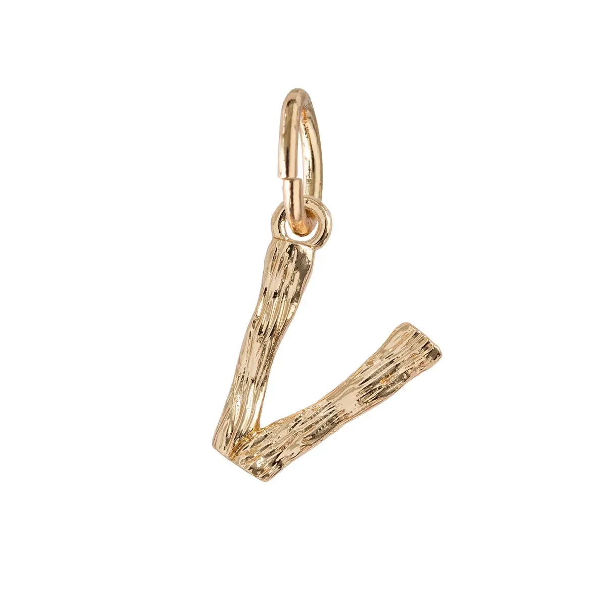 Bamboo Letter Pendant