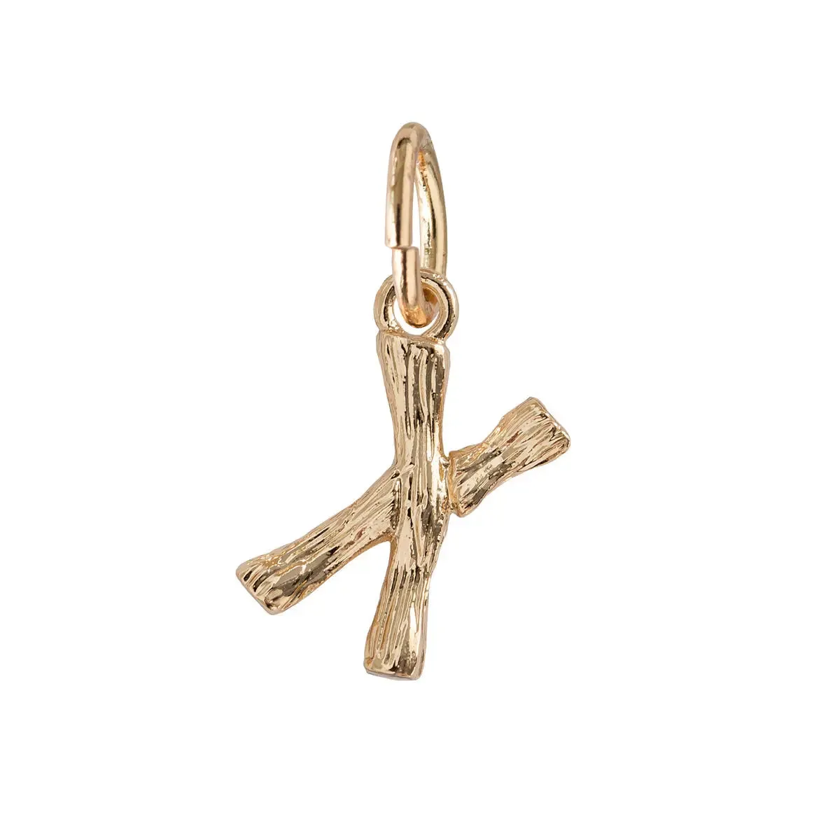 Bamboo Letter Pendant