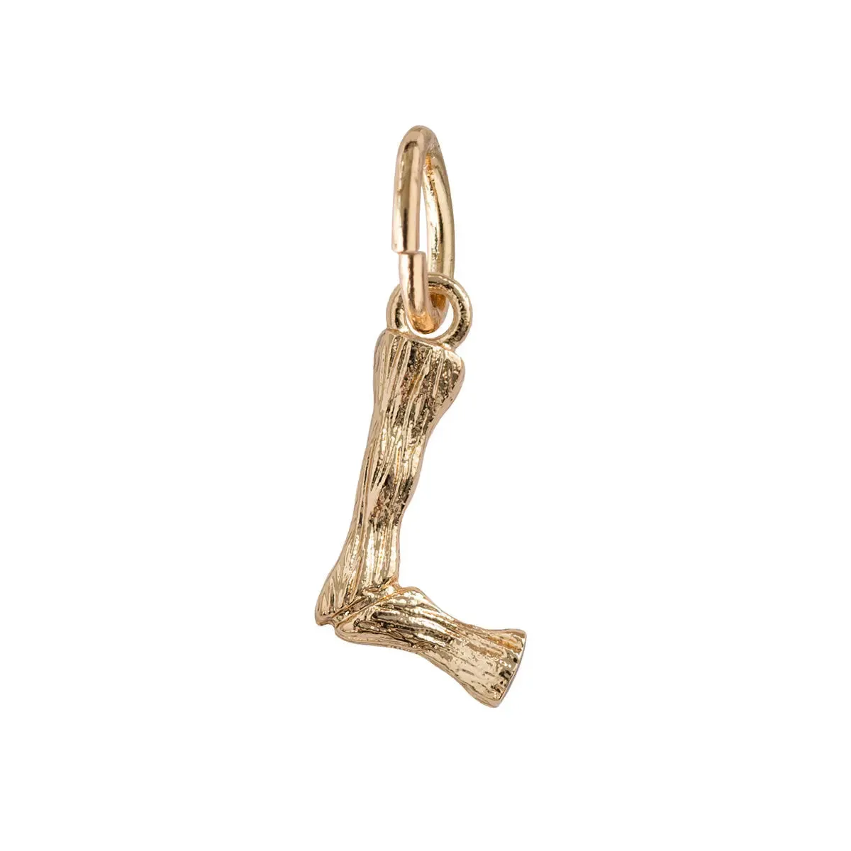 Bamboo Letter Pendant