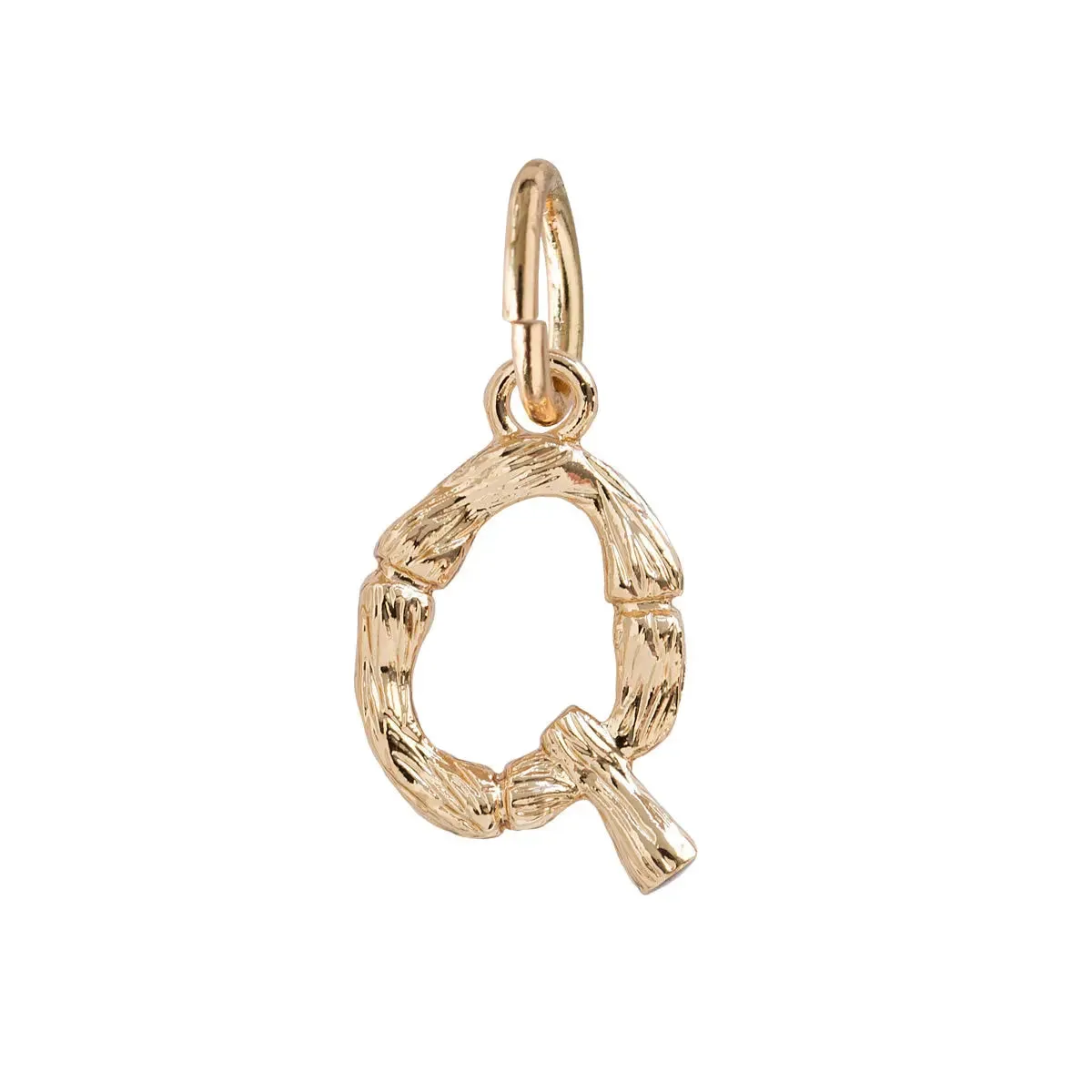 Bamboo Letter Pendant