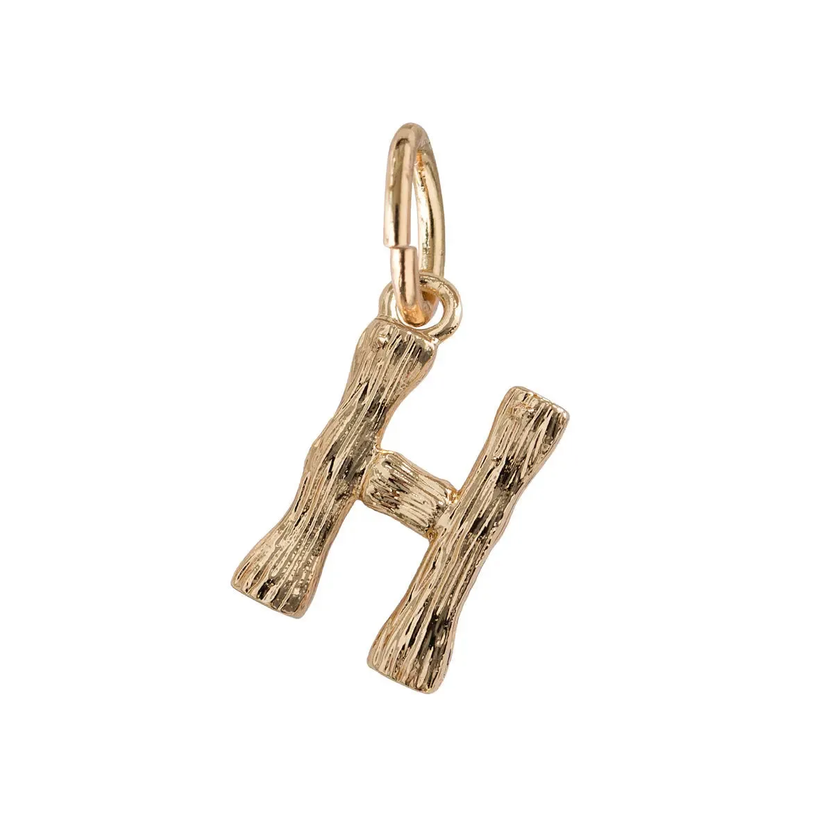 Bamboo Letter Pendant