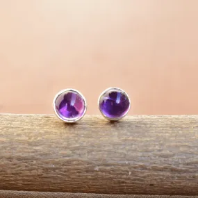 Basic - Amethyst Stud