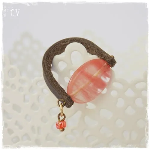 Beaded Statement Ring