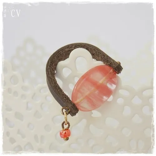 Beaded Statement Ring