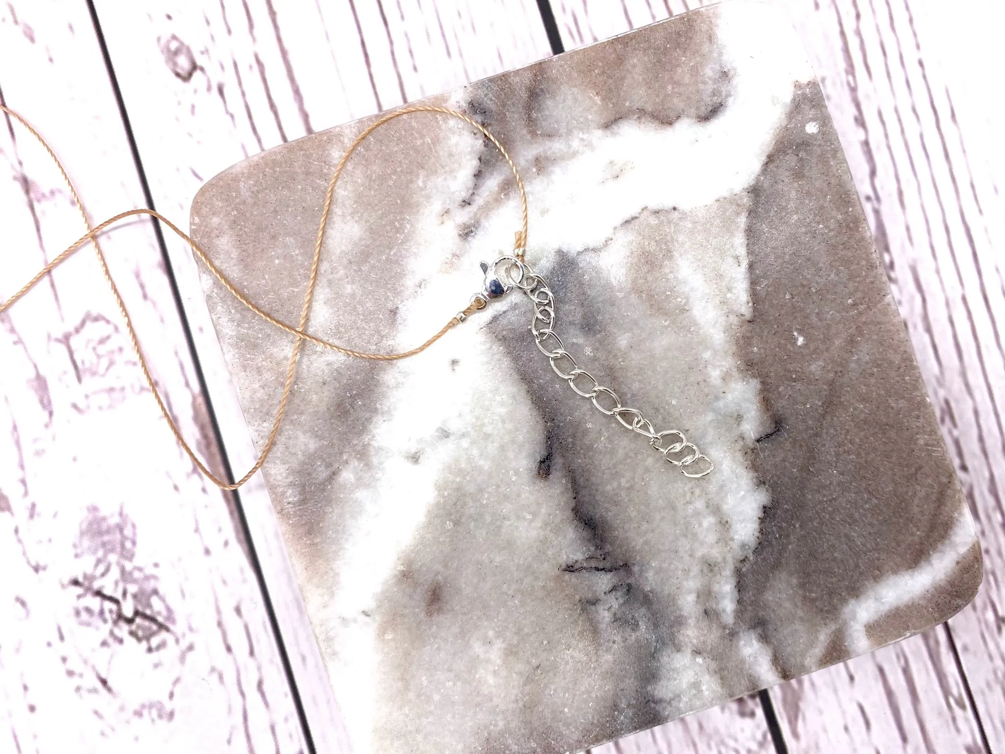 Birthstone Crystal Bead Necklace