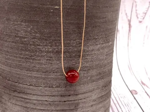 Birthstone Crystal Bead Necklace