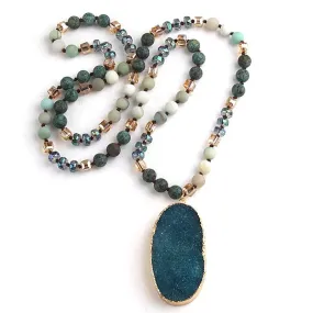Boho Druzy Bliss Necklace