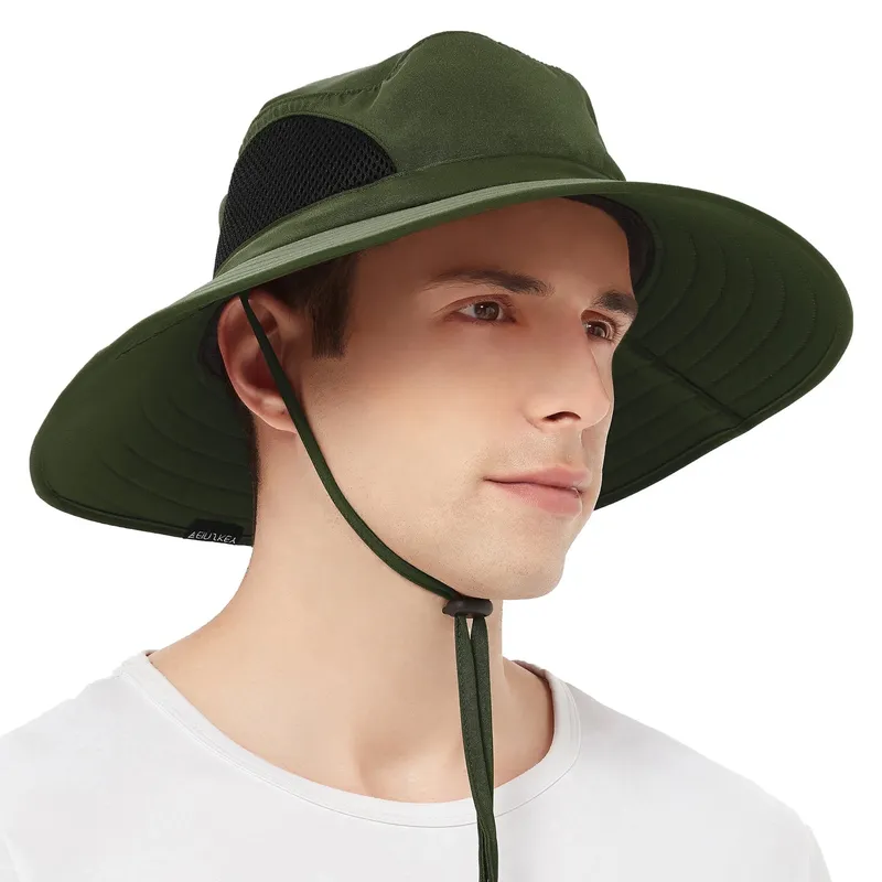 Boonie Hat - Waterproof Sun Hat - Wide Brim Bucket Style