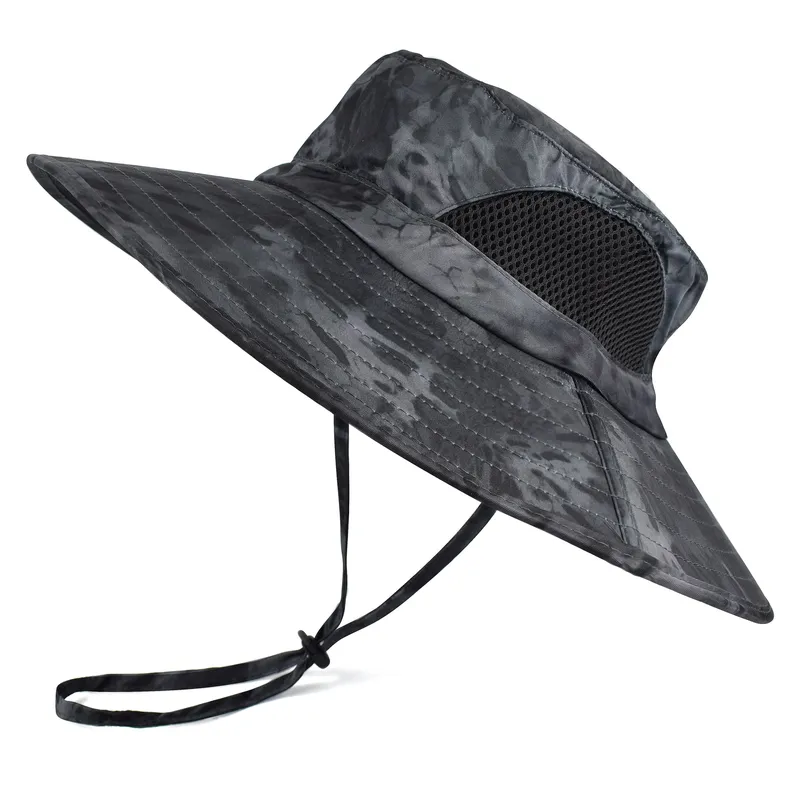 Boonie Hat - Waterproof Sun Hat - Wide Brim Bucket Style