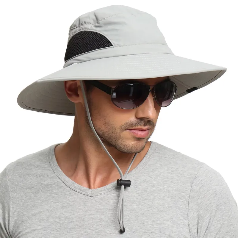 Boonie Hat - Waterproof Sun Hat - Wide Brim Bucket Style
