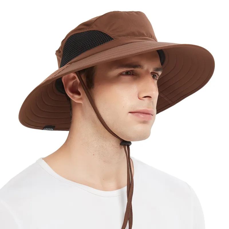 Boonie Hat - Waterproof Sun Hat - Wide Brim Bucket Style